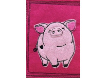 Stickdatei - Doodle Appli Schwein